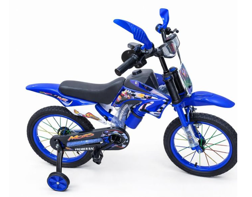 Nduthi Motorcycle-Style Kids Bike size 12